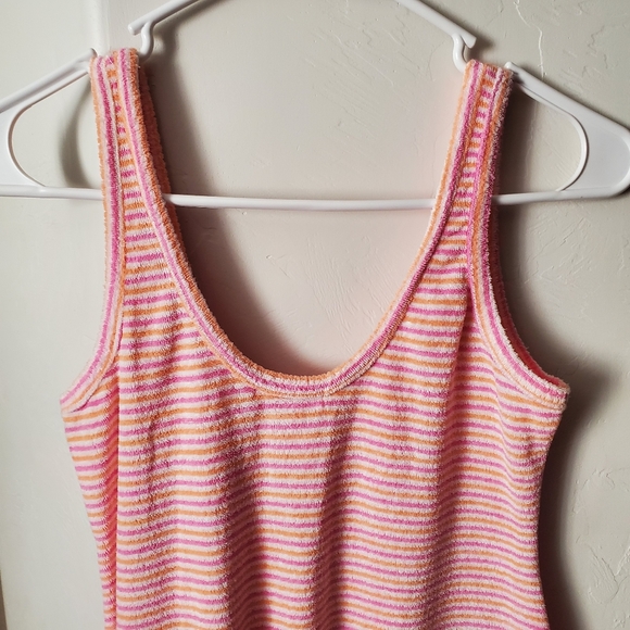 Lilly Pulitzer Terrycloth Pink Mini Dress Swim Cover Up Summer - Picture 4 of 11